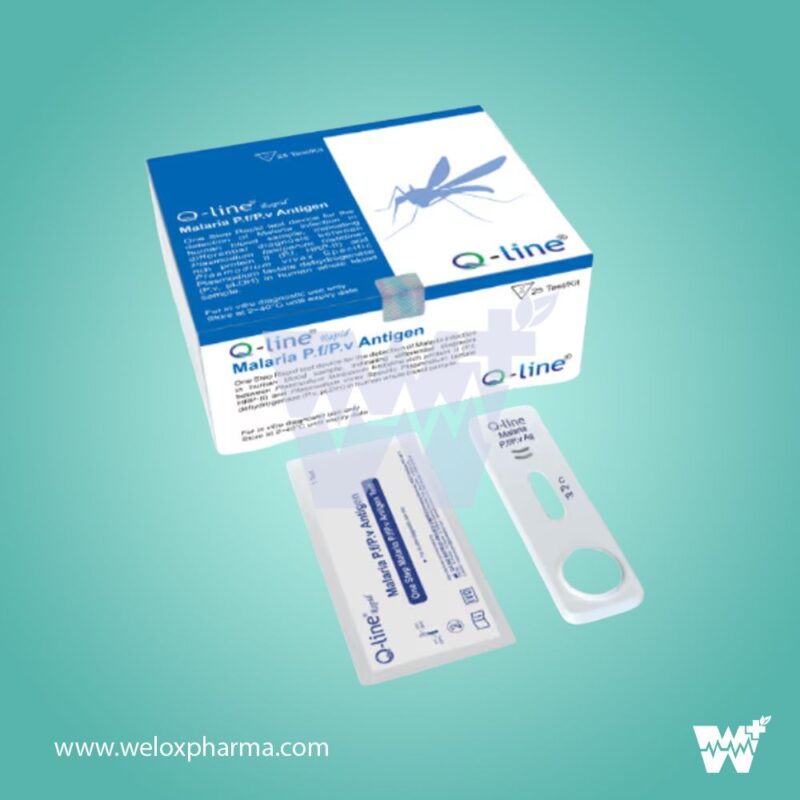 Q-Line Malaria P.f/P.v Antigen Rapid Card - Image 2