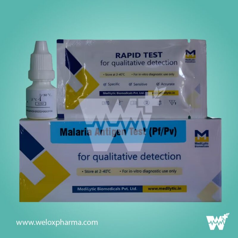 Medilytic Biomedicals Malaria Pf/Pv Antigen Rapid Card - Image 2