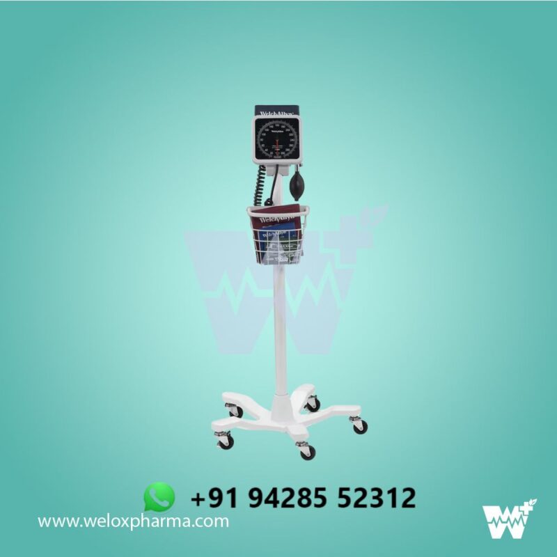 Welch Allyn 767 Desktop Aneroid Sphygmomanometer with Reusable Adult FlexiPort Cuff - Image 2