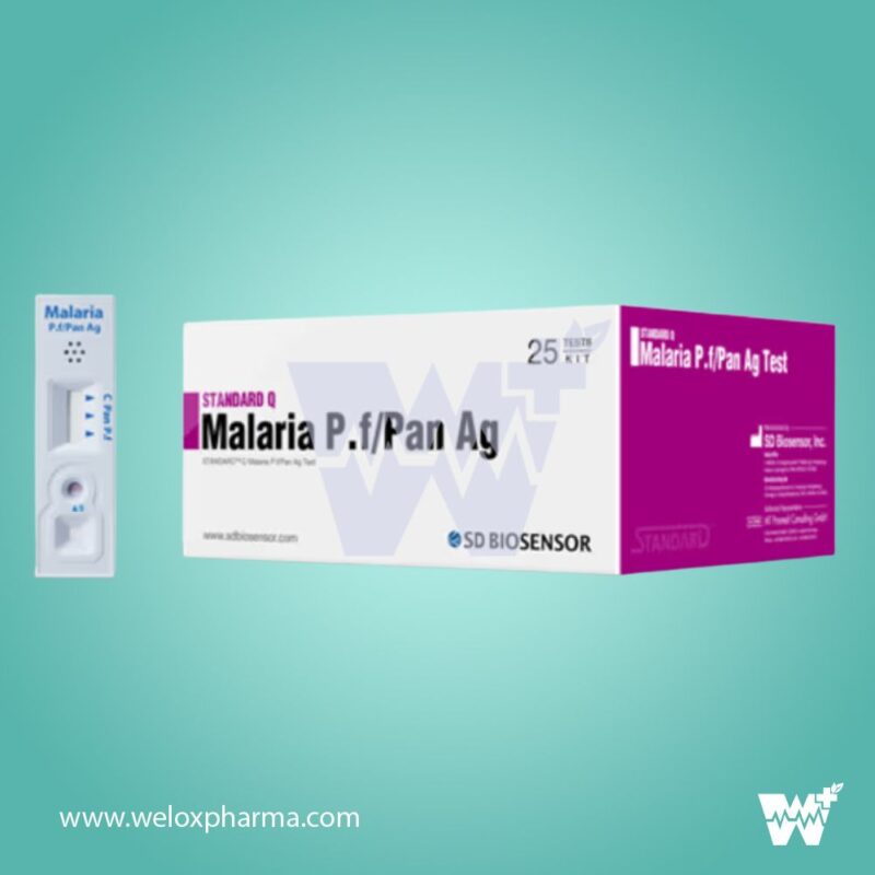 SD Biosensor Ultra Malaria P.f/Pan Ag Rapid Card - Image 2