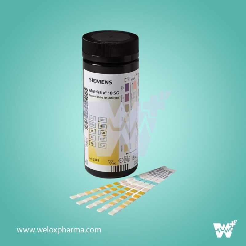 Siemens Multistix 10 Para Urine Strips - Image 2