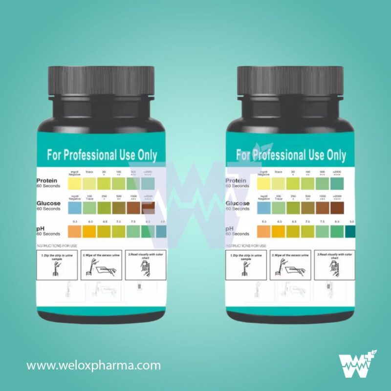 Dr.Manya Urine Strips 3 Parameter Glucose,Protein & pH - Image 2