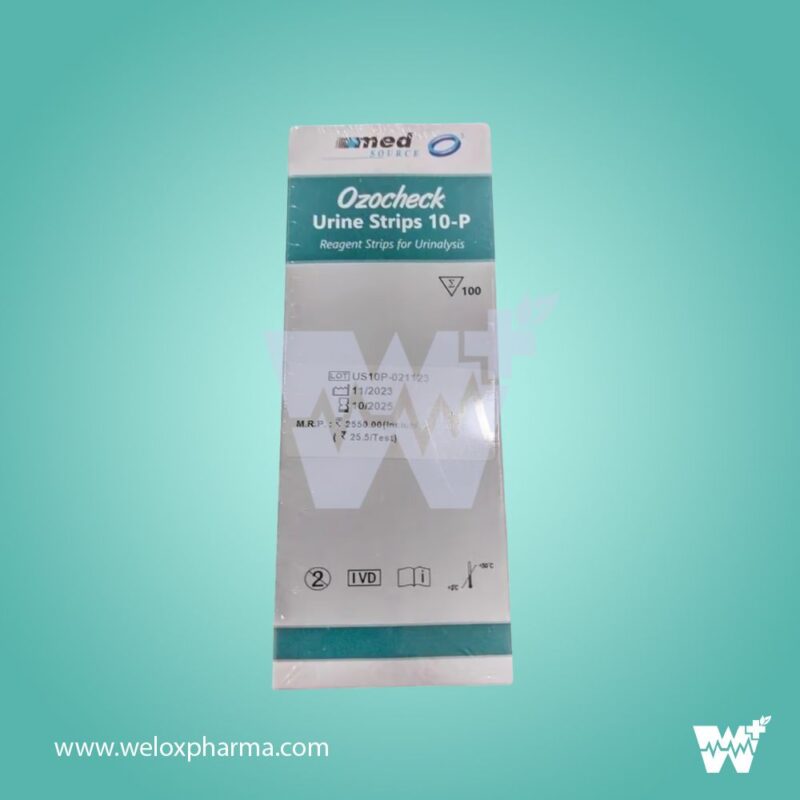 Medsource Ozone Ozocheck 10P Urine Strips - Image 2