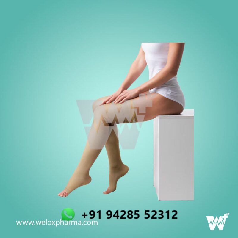 Dyna Comprezon Varicose Vein Stockings Class 2 AF Mid Thigh - Image 2