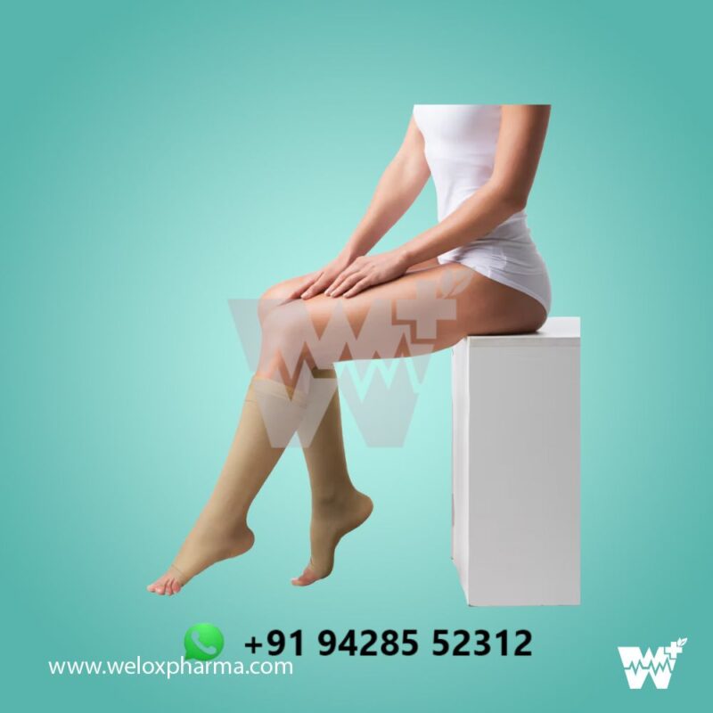 Dyna Comprezon Varicose Vein Stockings Class 2 AD Below Knee - Image 2