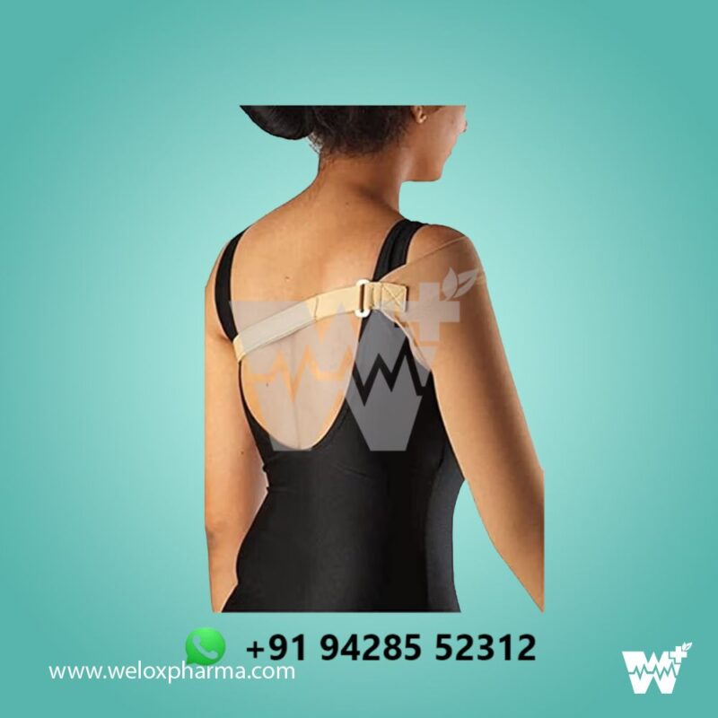 Dyna Comprezon Lymphoedema Stockings Class 2-AGH Arm Sleeve with hand and Belt - Image 2