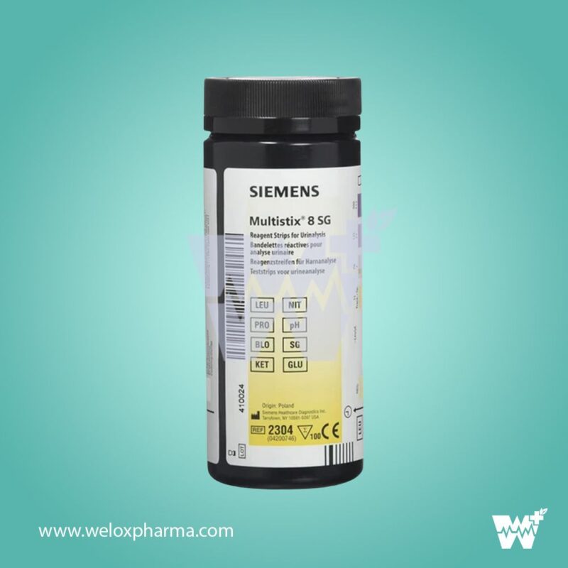 Siemens Multistix 8 Para Urine Strips - Image 2