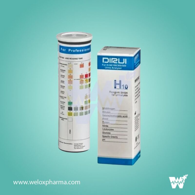 Dirui Glucose+Protein Urine Strips - Image 2