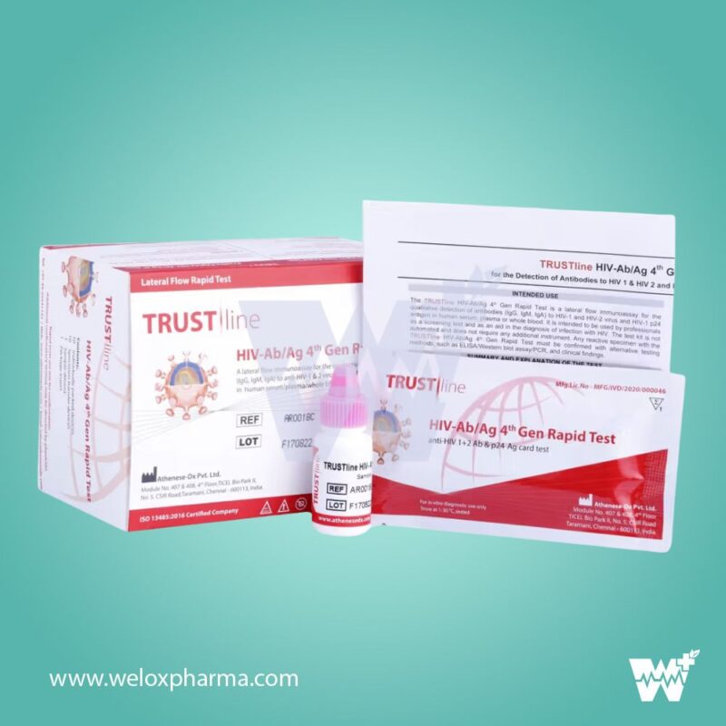 Athenese HIV-Ab/Ag 4th Gen Rapid Card - Image 2