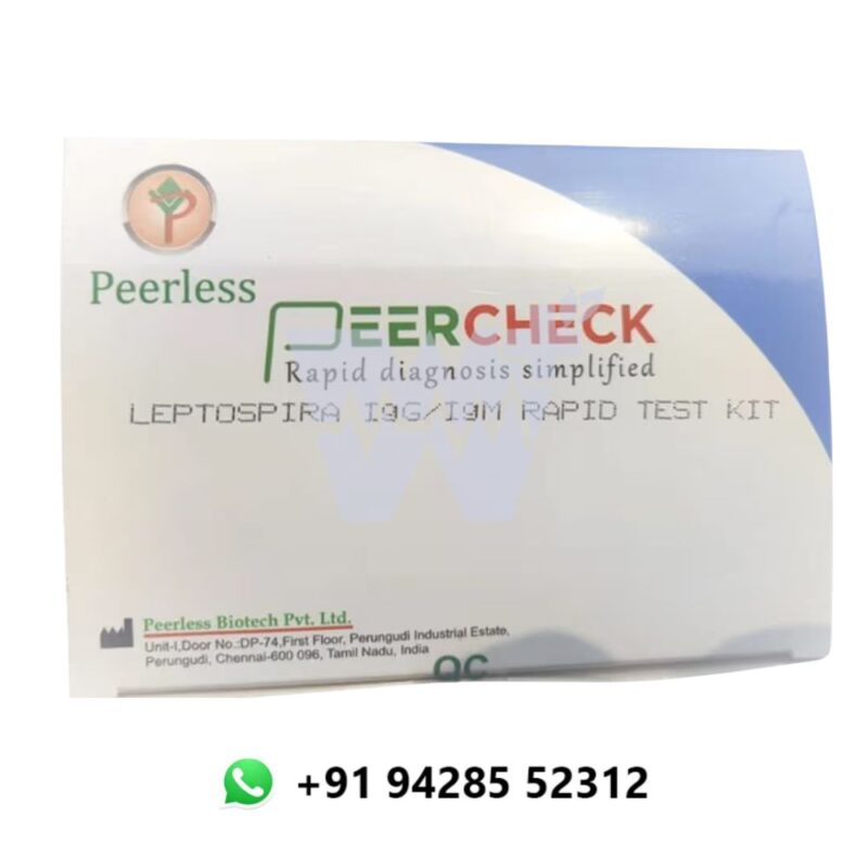 Peercheck Leptospira IgM/IgM Rapid Card - Image 3