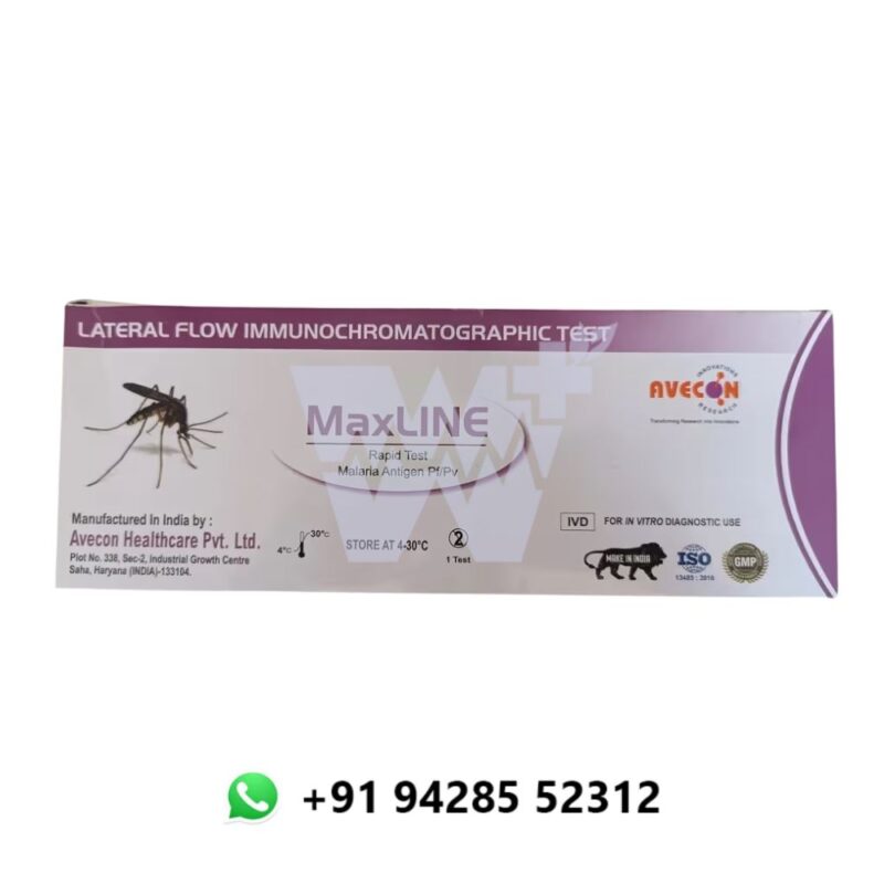 Avecon Maxline Malaria Antigen Pf/Pv Rapid Card - Image 3