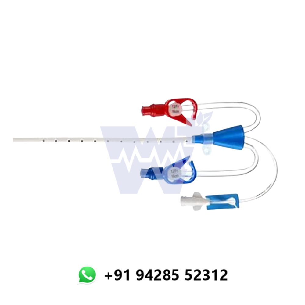 Rein Triple Lumen Curved Haemodialysis Catheter Kit - Image 3