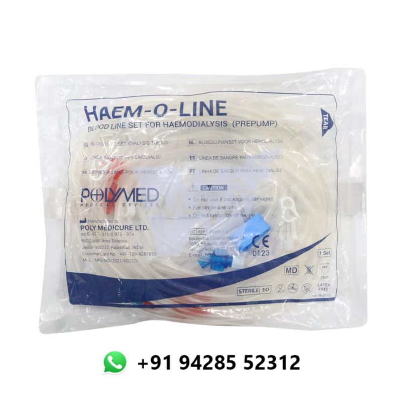 Polymed Haem-O-Line Blood Tubing Set Pre Pump - Image 3