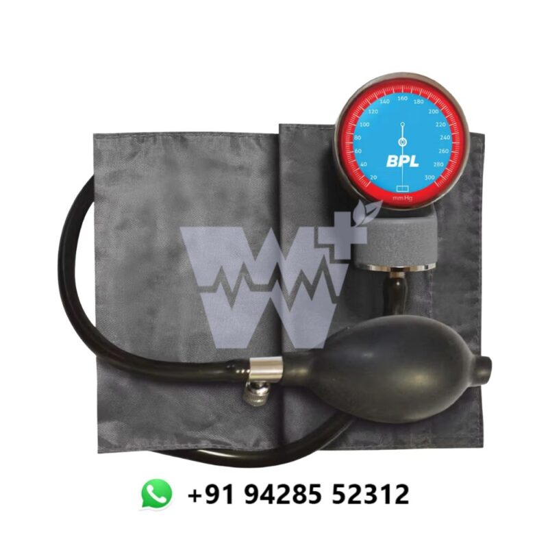 BPL Medical Technologies Manual Large Dial Aneroid Sphygmomanometer Blood Pressure Monitor - Image 3