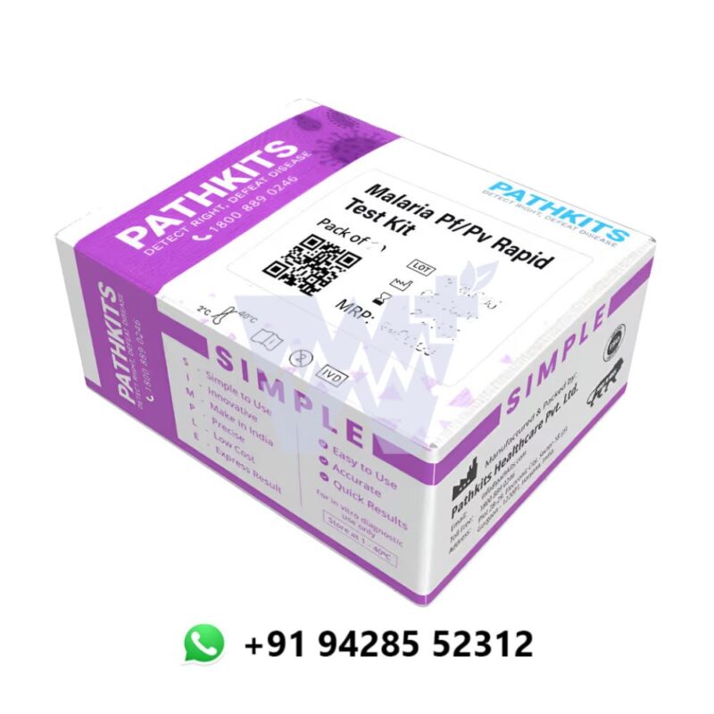 Pathkits Simple Pf/Pv Malaria Rapid Card - Image 3