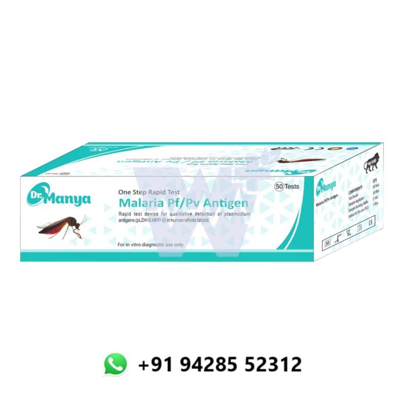 Dr.Manya Malaria Rapid Test Kit PF/PV Antigen - Image 3