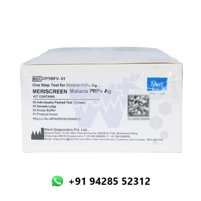 Meril Meriscreen Pf/PV Malaria Rapid Card - Image 3