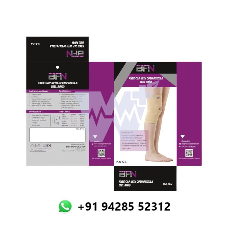 BFN Build For Nurture Gel Knee Cap with Open Patella - Image 3