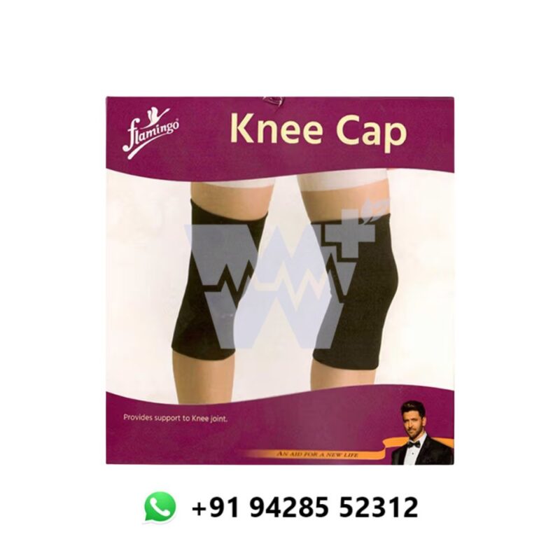 Flamingo Black Knee Cap - Image 3