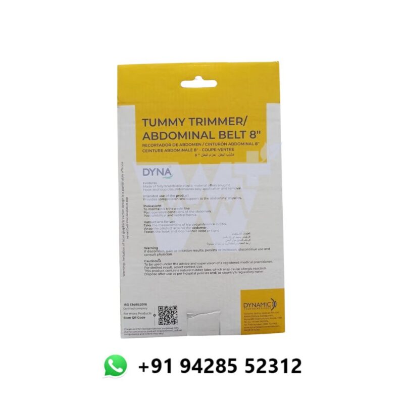 Dyna Tummy Trimmer Abdominal Belt 8Inch - Image 3