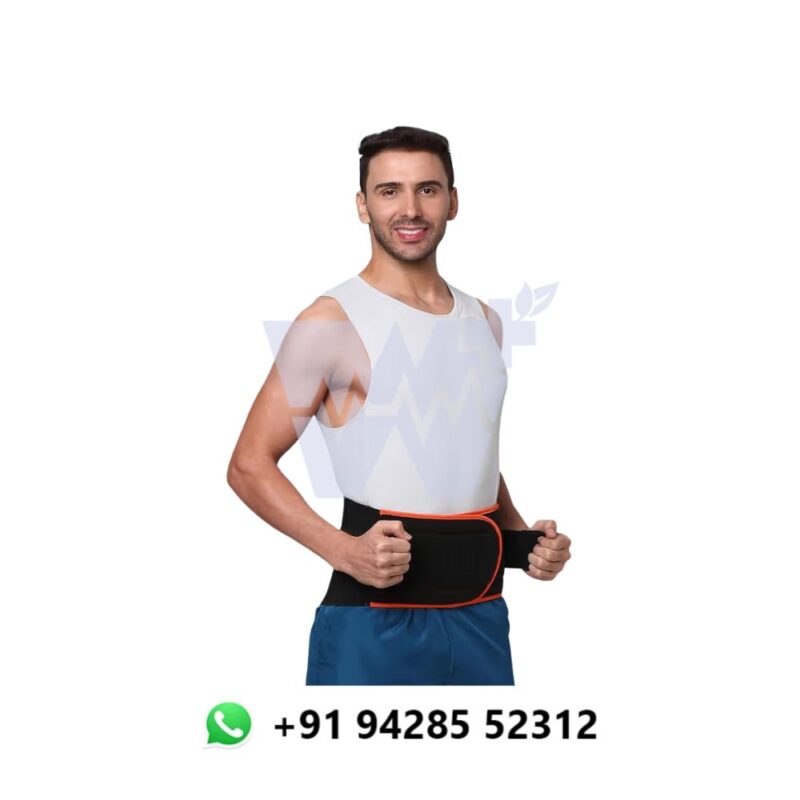 Flamingo Black Lumbar Sacro Belt - Image 3