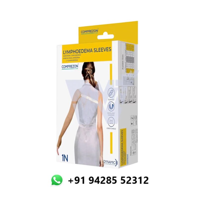 Dyna Comprezon Lymphoedema Stockings Class 2-AGH Arm Sleeve with hand and Belt - Image 3