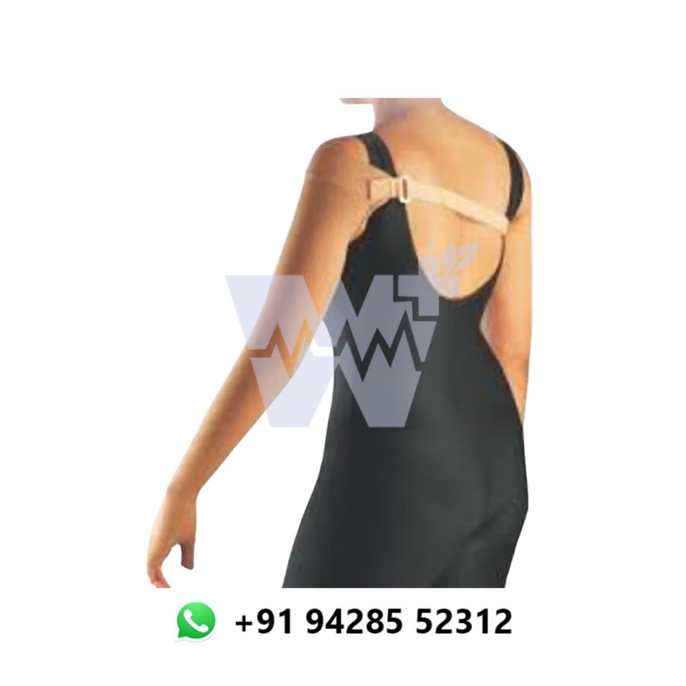 Dyna Comprezon Lymphoedema Stockings Class 2-CGH Arm Sleeve with out Hand with Belt - Image 3