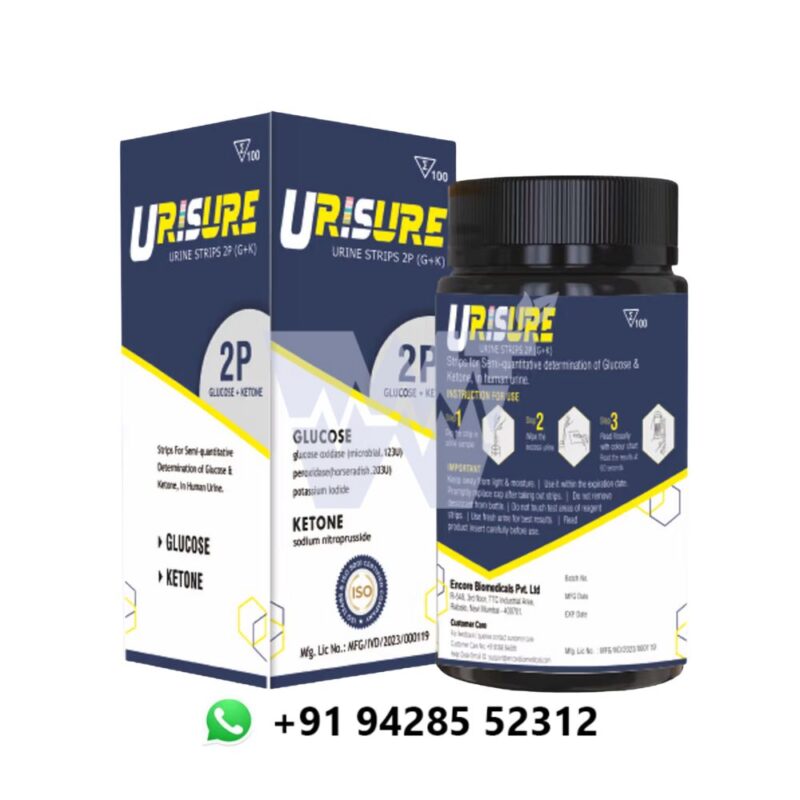 Urisure Urine Strip Glucose + Ketone - Image 3