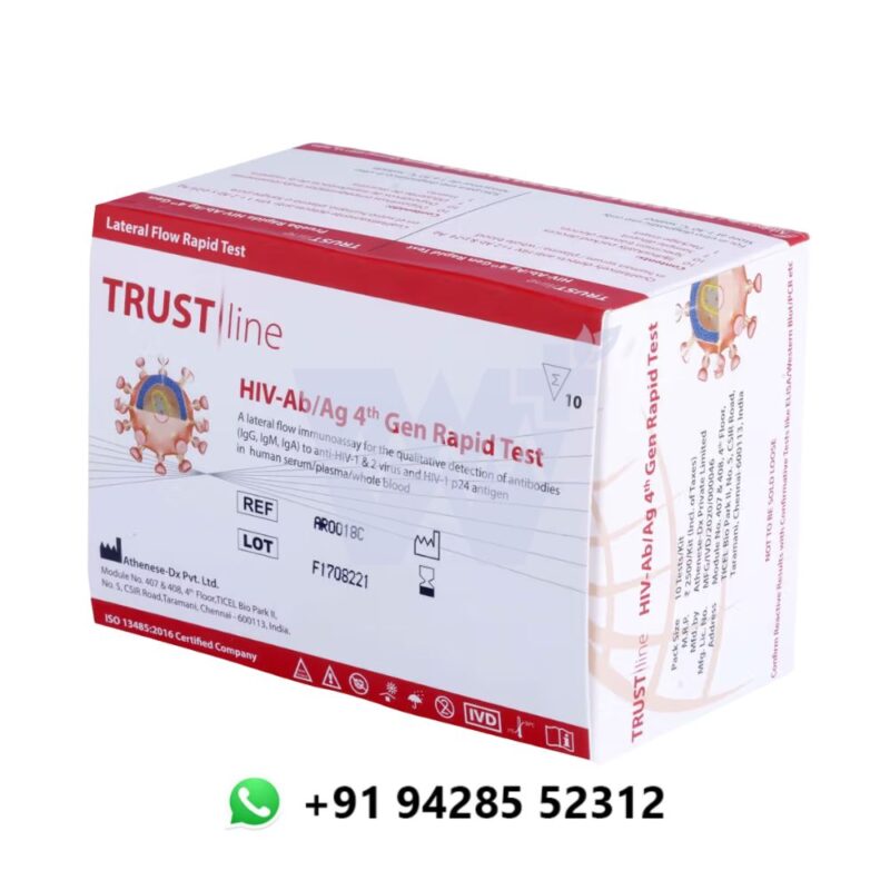 Athenese HIV-Ab/Ag 4th Gen Rapid Card - Image 3